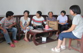 Yizumi Aid Poor Single-parent Families
